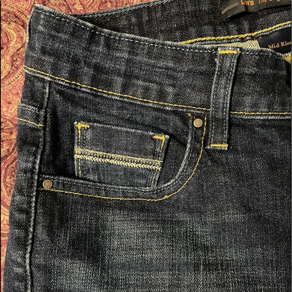 Ladies Levi’s Mid-rise Skinny 6M - Picture 3 of 7